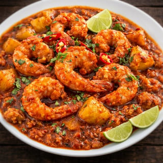 Shrimp Vindaloo
