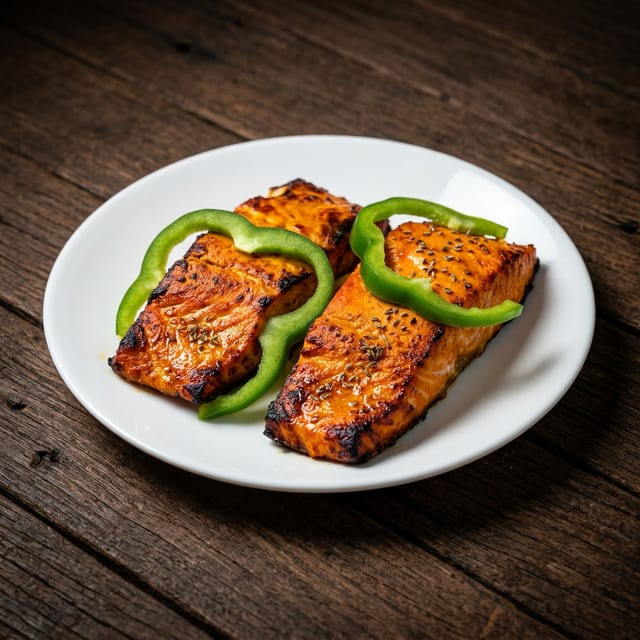Salmon Tandoori.