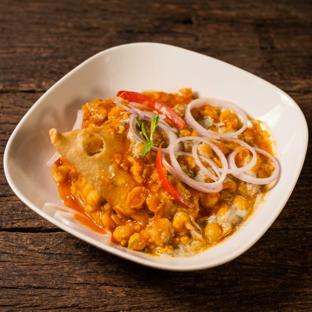 Samosa Chaat.