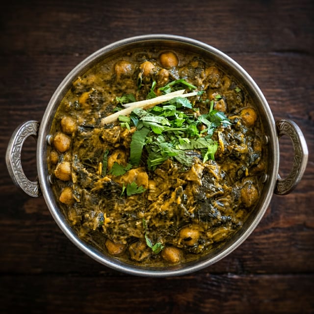 Palak Chana.