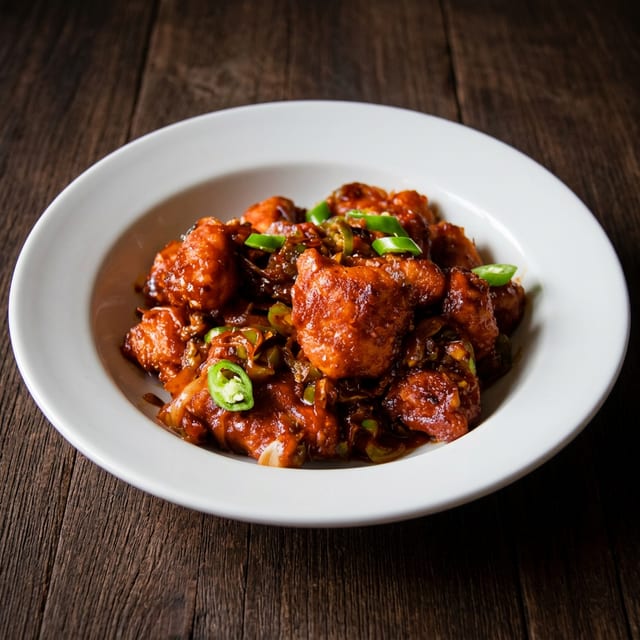 Chili Chicken.