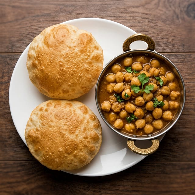 Chole Bhatura.