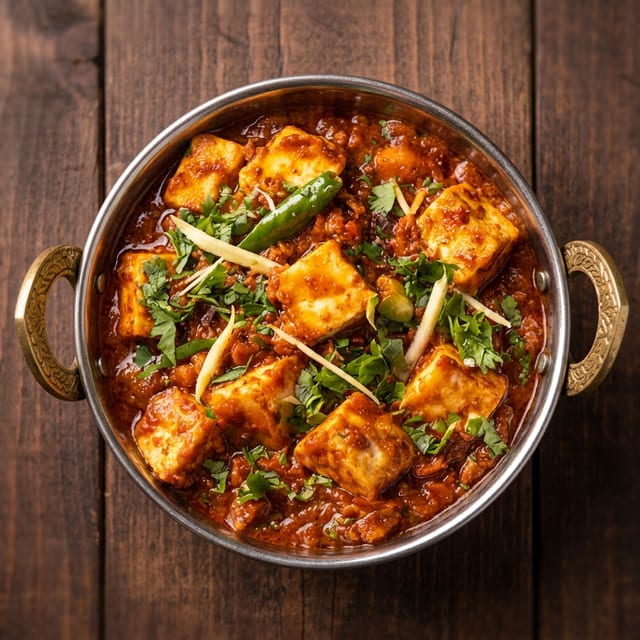 Kadai Paneer.